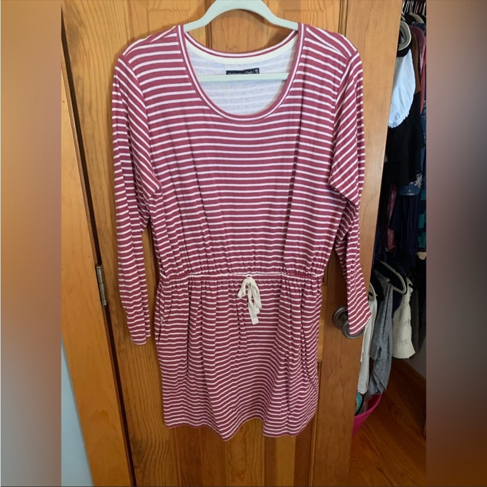 Abercrombie striped dress